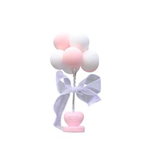 Aksesoris Interior Mobil Warna-warni Dekorasi interior mobil dekorasi balon yang lucu dan cantik