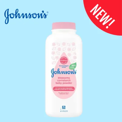 JOHNSONS BABY POWDER REGULAR / BEDTIME / BLOSSOM CORNSTARCH POWDER (100g / 200g / 500g)