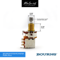 Bourns® Push Pull Potentiometers 3/8” & 3/4" shaft for guitar and bass. 