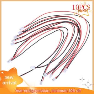 Huhe 10 Pcs Micro JST 2.0 PH 2-Pin Connector plug with Wires Cables 150MM