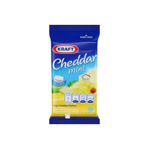 Kraft Cheddar Mini 2X Kalsium Keju Asli New Zealand