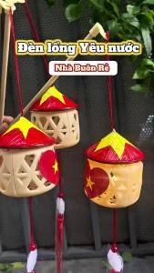 Đèn lồng Trung Thu yêu nước nhiều mẫu mã an toàn cho trẻ em trang trí sôi động