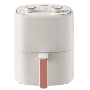 Mini 4L Air Fryer Household Simple Knob Control 8 Preset Menus Rapid Heating Non-Stick Timer 360°Hot Air Circulation 空氣炸鍋