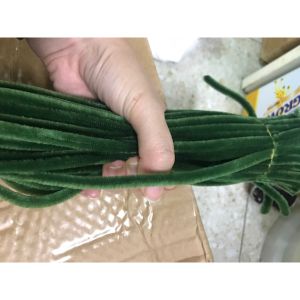 Set làm hoa kẽm nhung hàng loại 1 kẽm làm hoa handmade kẽm nhung mix màu kẽm nhung bó 100 sợi đủ màu pastel