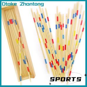 Dtake 1 Set Traditional Mikado Spiel Pick Up Sticks With Box Multiplayer Game Baby