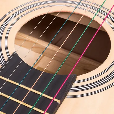 3 Sets of Acoustic Guitar String Set Strings Stainless Steel Wire e Copper Alloy Wound 6pcs/set (.007-.047)