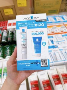Set 2 Món La Roche-Posay Kem Dưỡng Giảm Mụn Duo+ (40ml) + Gel Rửa Mặt Effaclar (50ml)