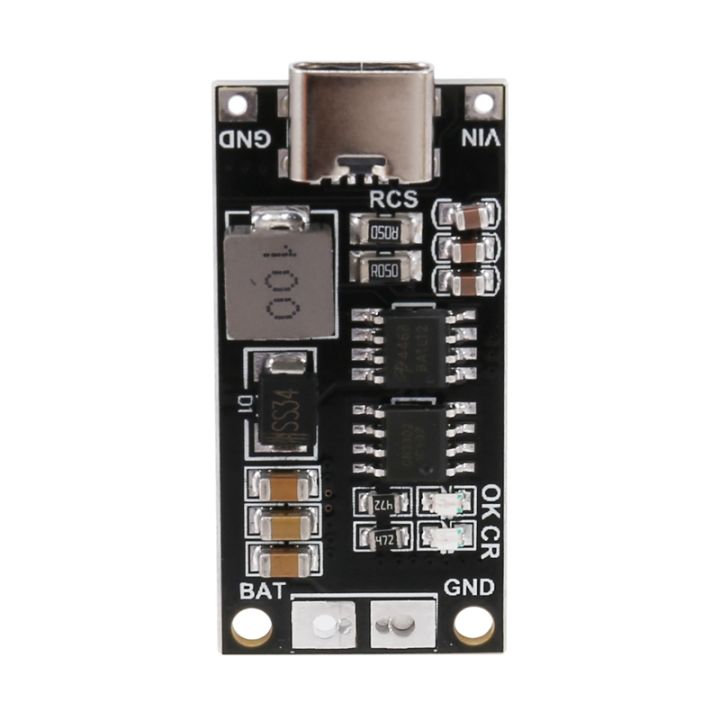 Type-C to Step-Up Boost LiPo Polymer Li-Ion Charger Module for 18650 ...