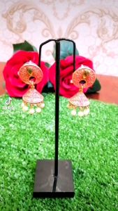 Colorful Indian FANCY MINI JHUMKI 8474