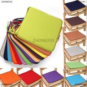 [COD] ZHONGYI0 Đệm ghế văn phòng vườn trong nhà ăn uống ghế Pad Tie trên vuông bọt Patio anh