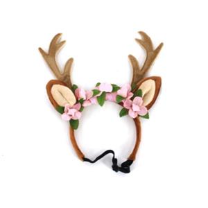 Cute Halloween Reindeer Headband for Cat Dog Dress up Costume Halloween Cosplay Antler Headwear Dogs Cat Accessories