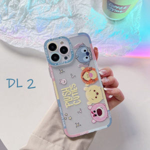 DEAMOR Case Xiaomi Redmi 9A Note 10 Note 10S Note 10 5G Note 10 Pro Note 11 Note 11S Note 11 Pro 4G 5G Poco M3 Pro 5G Poco M5S  Softcase Silikon Plush Cutes Motif Disney Character Anti Shockproof