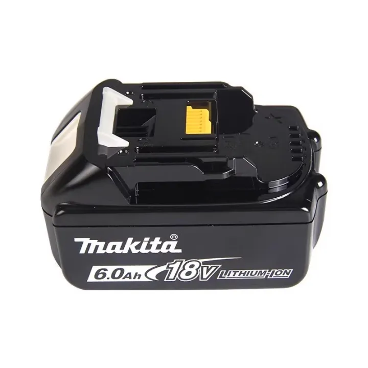 【แบตเตอรี่ Makita แท้】 แบตเตอรี่ลิเธียม Makita 18V ของแท้ BL1860B ประแจ ...