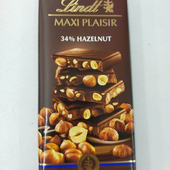 Lindt 150g Maxi Plaisir 34 Dark Hazelnut Lazada