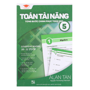 Sách Toán Tài Năng 5 - Toán Song Ngữ Lớp 5 (10 - 11 tuổi ) - Á Châu Books