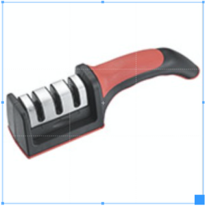 【loveme 258】Kitchen Quick Knife Sharpener Hangable Double Sided Four Stage Knife Sharpening Stone Wholesale Diamond Manual Knife Sharpening Stone