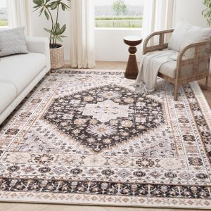 Living Room Carpet Room Decoration Waterproof Carpet Imitation Cashmere Bedroom Bedside Carpet Machine Washed Floor Mat