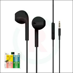 Headset Macaron U19 glossy colour stereo BASS music telfon gaming earphone with mic