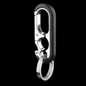 🔥🔥🔥Aofulai พวงกุญแจรถอเนกประสงค์สุดสร้างสรรค์ที่เปิดขวดไวน์แบบพกพาพวงกุญแจที่เปิดขวดโลหะพวงกุญแจของผู้ชายอุปกรณ์ในครัวบาร์ปาร์ตี้