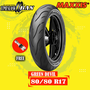 Ban Motor Moped (Motor Bebek) // MAXXIS GREENDEVIL MA-G1 80/80 Ring 17 Tubeless