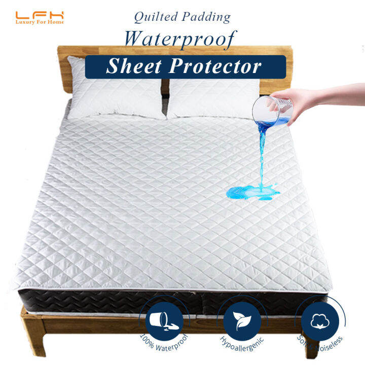 Waterproof Mattress Cover Bed Wetting Sheet Protector Inconvenience Bed