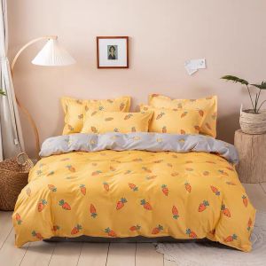 [FREESHIP ] Trọn Bộ Set Chăn Ga Vỏ Gối CÓ VỎ CHĂN Được Bo Chun Cho Giường Nệm Poly Nhập Khẩu Cotton Mẫu Mới - Ko Vỏ Ôm