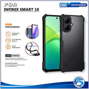 Promo Case Infinix Smart 10 Tecno POP 10 Armor Fusion Shockproof Transparent