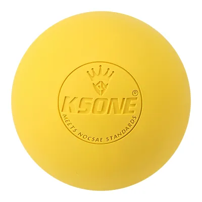 KSONE Massage Ball 6.3cm Fascia Ball Lacrosse Ball Yoga Muscle Relaxation Pain Relief Portable Physiotherapy Ball