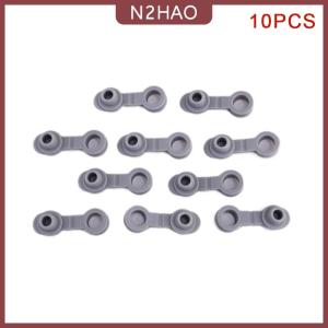 N2HAO  10 20pcs phổ Silicone niêm phong chai rơm lỗ grommets Stopper Nắp rơm cắm thay thế gỗ 20 30oz Thermos cup