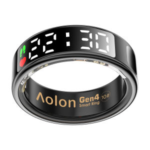 Aolon Ring Gen4 Smart Ring IP68 Waterproof Swimming Diving Sports & Health Records Thin And Light sleep tracker