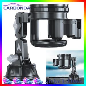 2-in-1 การดูดมัลติฟังก์ชั่นคู่ที่วางถ้วยหมุนได้หาดถ้วยที่วางเครื่องดื่มรถยนต์เครื่องดื่ม