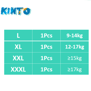 【NEW!】KIN-TO Baby Diapers L/XL/XXL/XXL 1Pcs Kids Leakproof Swimming Pants