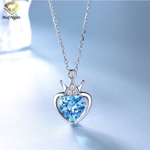 Dây chuyền bạc Ý 925 Huệ Ngân - Vương niệm Trái tim PP1683