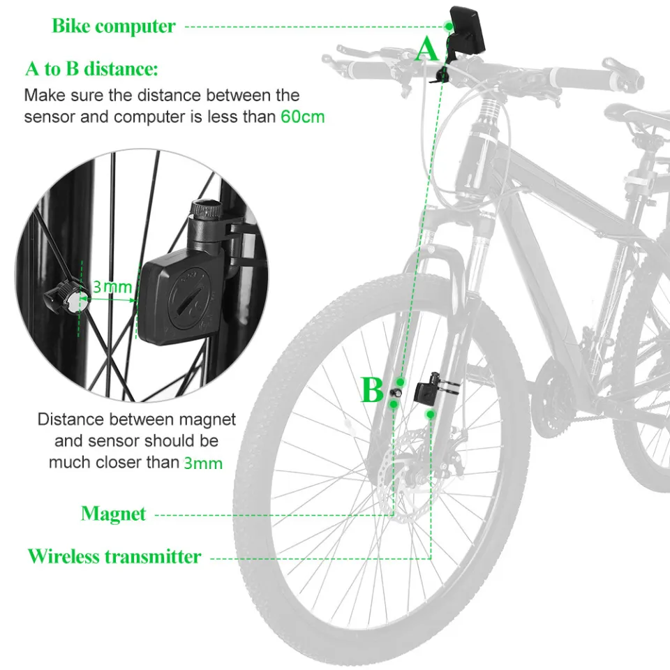 Wireless Bicycle Computer Touch Screen Bicycle Computer Mountain
