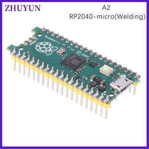 ZHUYUN Raspberry Pi Pico Board RP2040 TYPE-C MICRO Dual-Core 264KB ARM Low-Power High-Performance Cortex-M0+ Processor