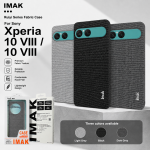 Ốp Lưng Cho Sony Xperia 10 VIII VII Chống Vân Tay Chống Sốc Vải CA0001
