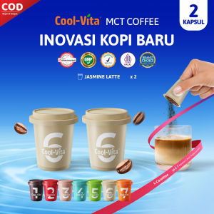 Inovasi Kopi Baru Coolvita MCT Coffee Capsule Jasmine Latte 1 Box