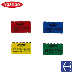 [Yosogo] Mini Whiteboard Duster 868 (Assorted Colours)  (SG Seller)