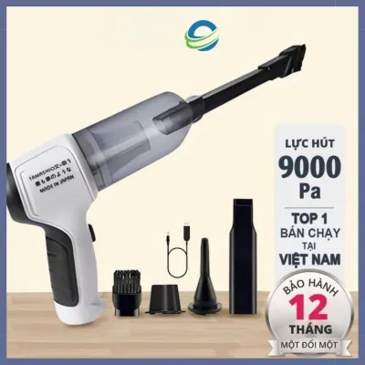Máy Hút Bụi Cầm Tay Nhật Bản TAMASHIO Máy Hút Thổi Bụi Mini Không Dây 3 trong 1 Hút Bụi Ô Tô Lông Thú Cưng Làm Sạch Mọi Ngóc Ngách