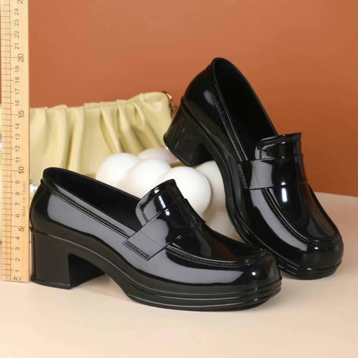 black shoes for women high heels for women #676 school shoes for