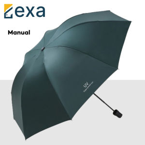 Payung Lipat Anti UV Payung Hujan Anti Sinar Matahari Buka Tutup 8 Jari Anti Air Cepat Kering Umbrella Korean Style UPF50+