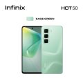 Infinix HOT 50, (up to 16GB [8GB + 256GB], Helio G100, 6.78" 120hz, (1 year local warranty). 