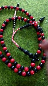 TASBIH batu marjan laut kombinasi galih kelor