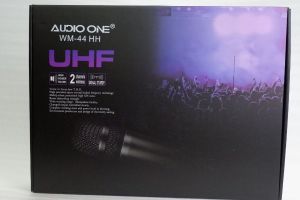 (BISA COD) Mic Wireless AUDIO ONE WM-44 HH Mic Professional High Resolution Audio Original | DM