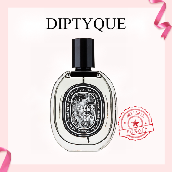 100 Original Diptyque Fleur de Peau Eau de Parfum 75ml for Women & Men