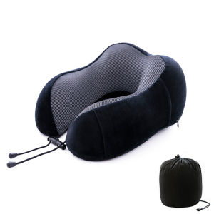 Travel Pillow U Shaped Pillow Neck Support Memory Foam Bolster Pillow Bantal Leher Travel 枕头