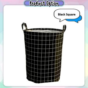[iRojak] Large Laundry Basket Foldable Dirty Clothes Basket 洗衣篮 脏衣篮 Bakul Baju Kotor Bakul Dobi - SO57