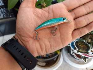 Umpan minnow lure sinking 4gr light