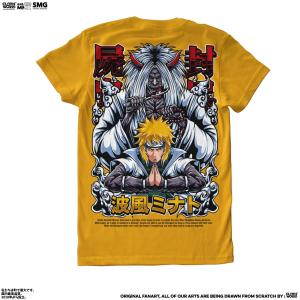 CLOWOR Minato Namikaze Shiki Fuujin Yondaime Dead Demon Consuming Seal Anime Naruto Boruto Kaos T-shirt