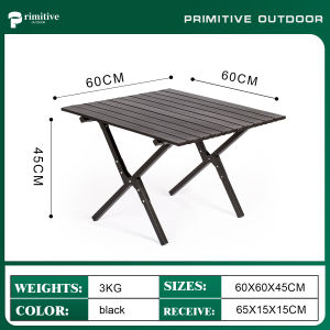 Picnic Table Outdoor Folding Camping Table 90CM 120CM Barbecue Picnic Outdoor Portable High Strength Aluminum Alloy Table Portable Multi-Function